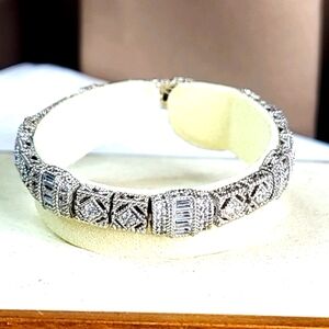 Judith Ripka Sterling Silver Bracelet